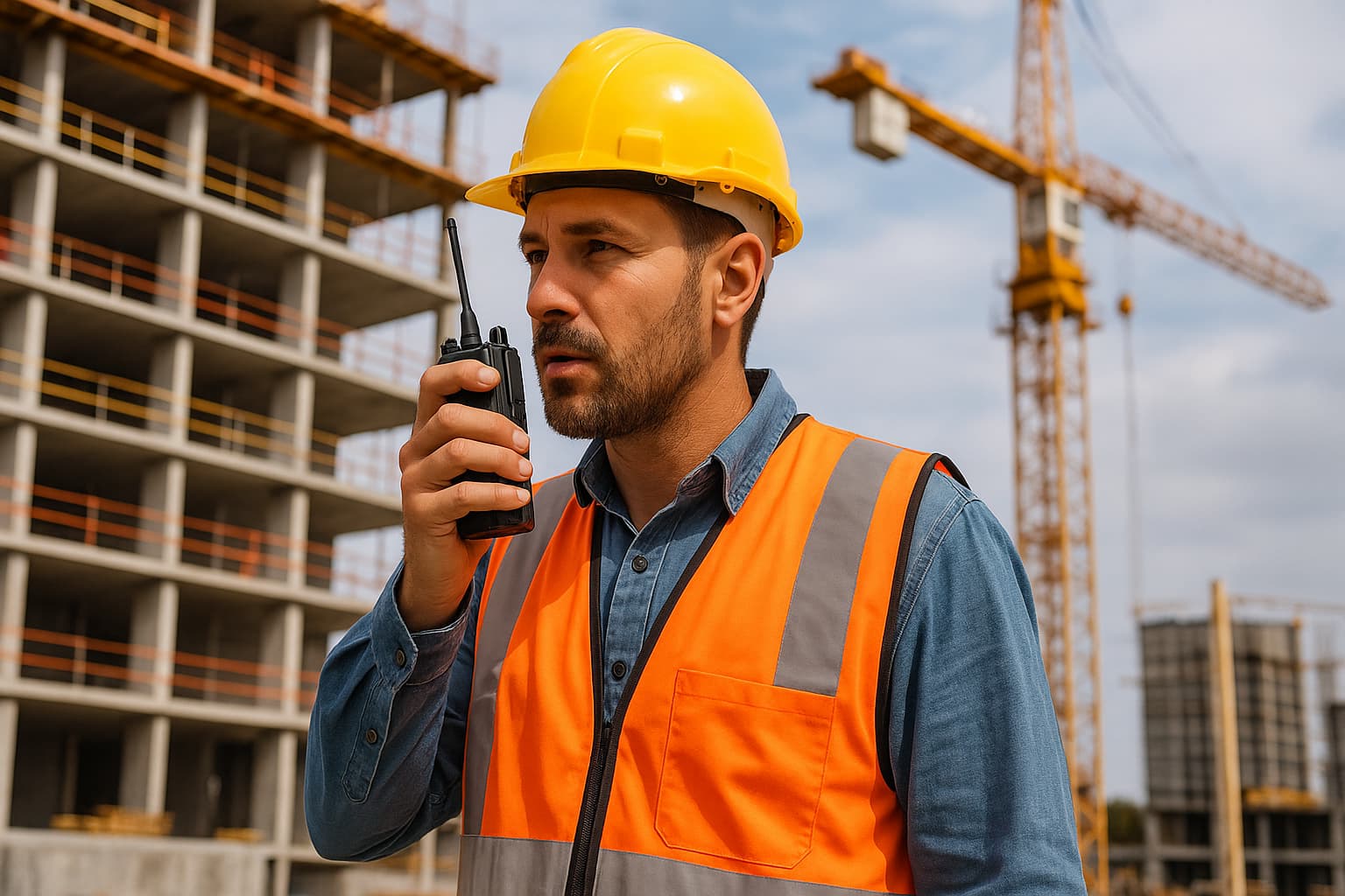 Рации для
            строительства, монтажа и ремонта — автономная
            профессиональная связь на объекте